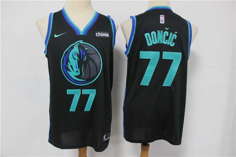 Mavericks 77 Luka Doncic Black 2019 City Edition Nike Swingman Jersey,We sell and wholesale Mavericks 77 Luka Doncic Black 2019 City Edition Nike Swingman Jersey on line form chian!